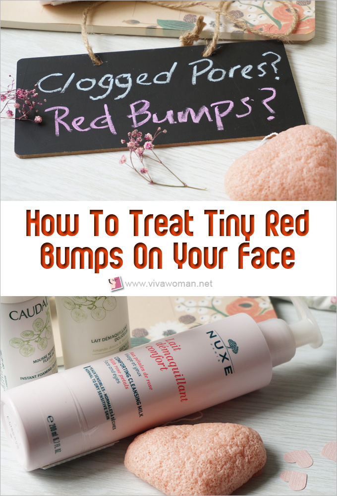 What to do when your skin is clogged and you have tiny red bumps