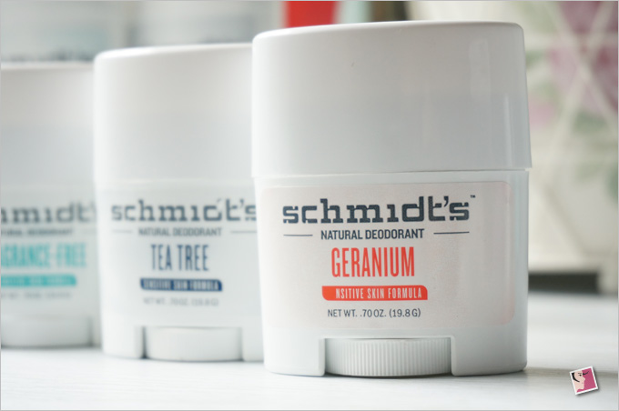 Schmidt's Natural Deodorant Geranium Sensitive Skin Formula Travel Size