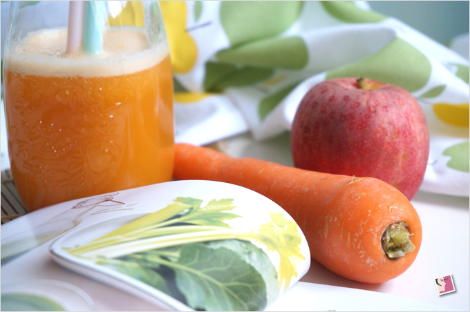 Freshly Squeezed Orange Carrot Juice